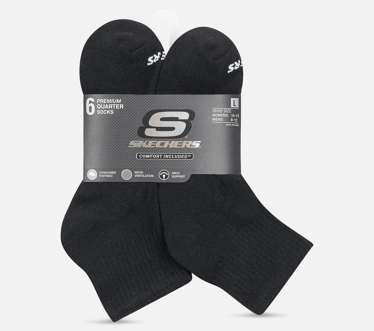 6-pak Core strømper Sock Skechers.dk