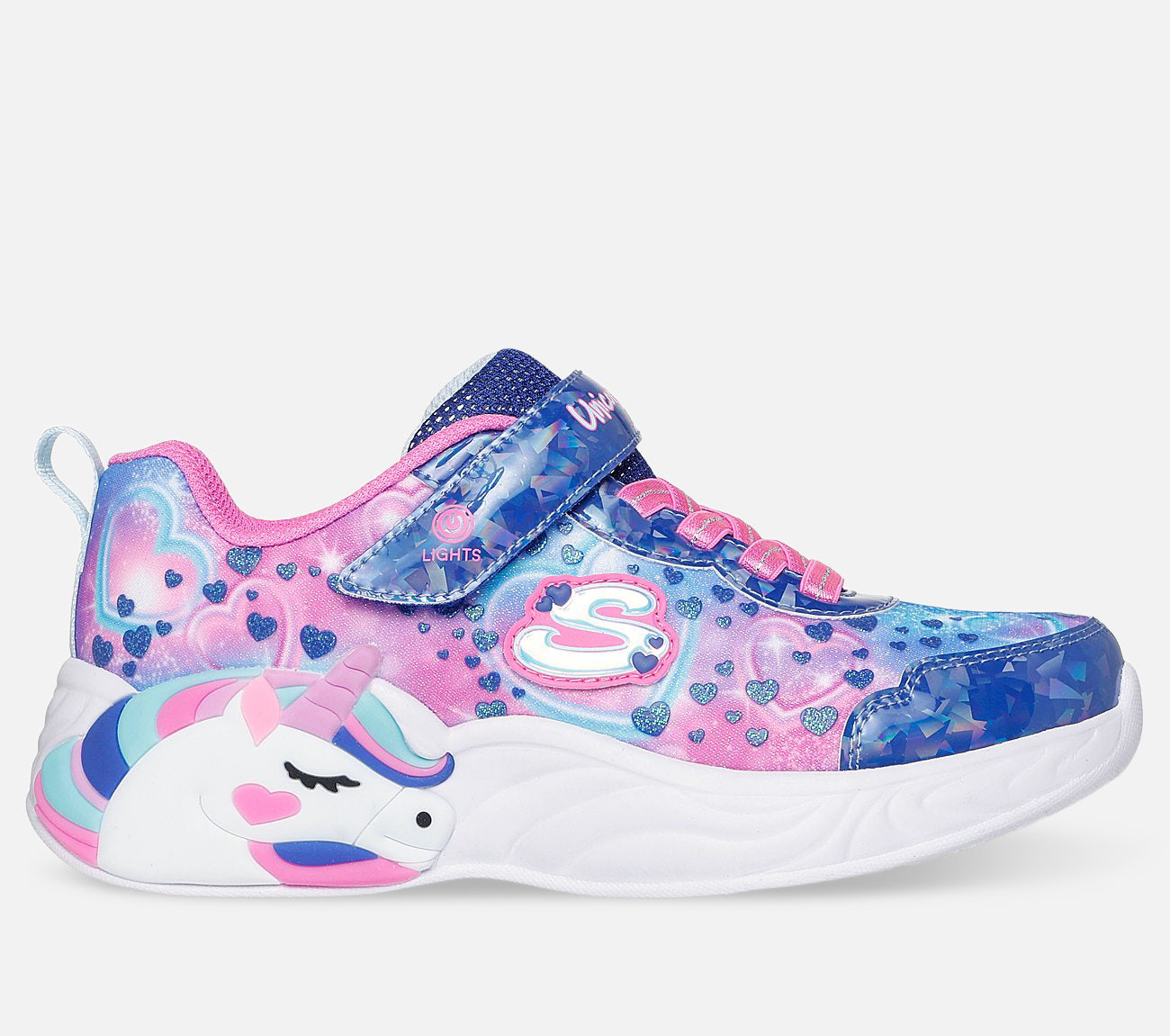 S-Lights: Unicorn Dreams - Heart Sparkles Shoe Skechers.dk
