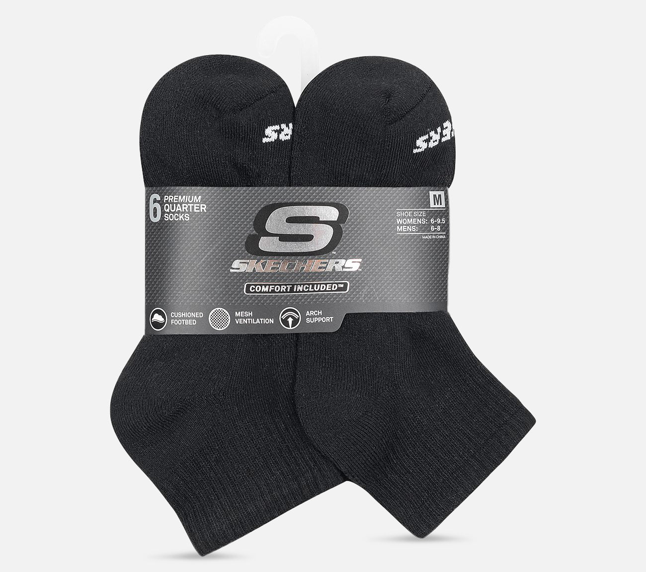 6-pak Core Quarter-strømper Sock Skechers.dk