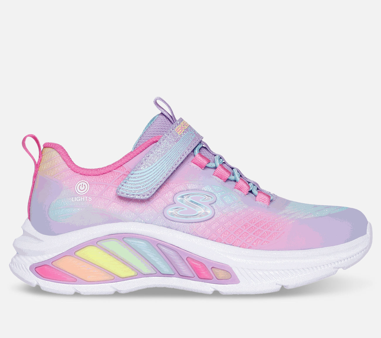 S-Lights: Rainbow Cruisers - Rainbow Reflectin Shoe Skechers.dk