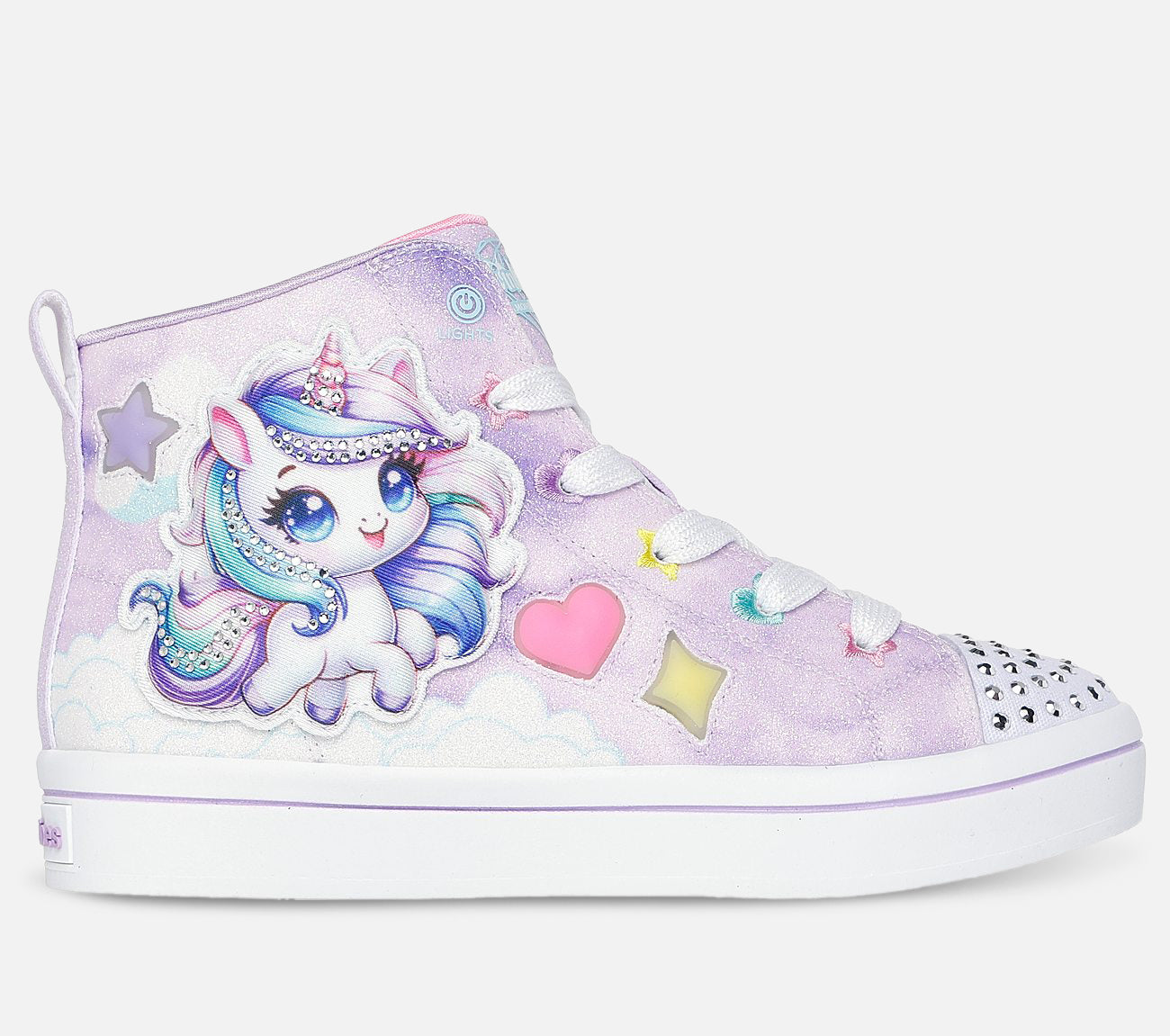 Twinkle Toes: Twi-Lites 2.0 - Unicorn Glam Shoe Skechers.dk