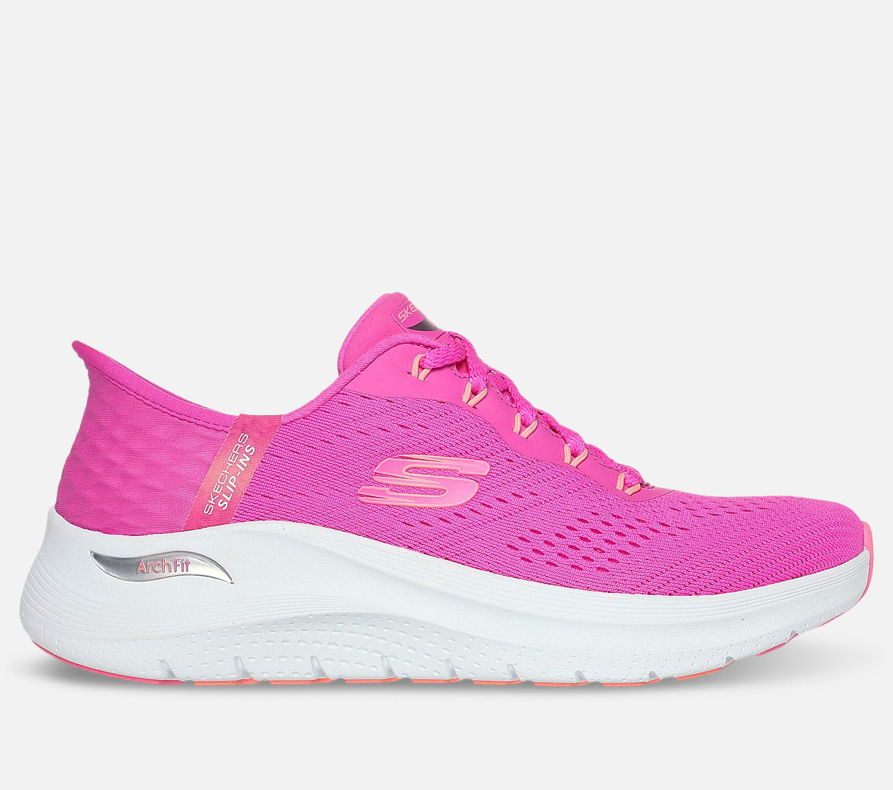Skechers Arch Fit Slip-ins Pink damesko Køb online