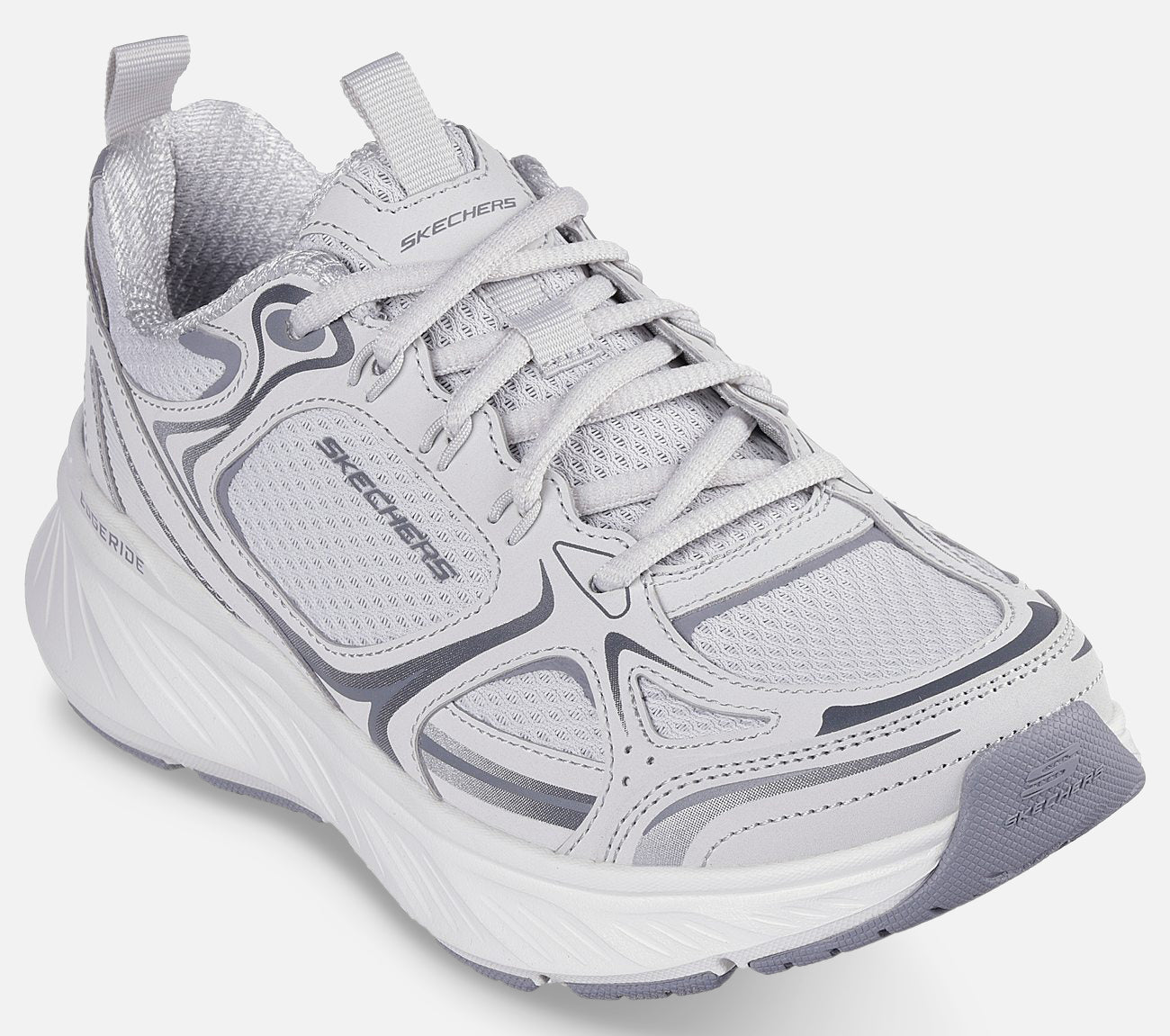 Relaxed Fit: Edgeride - Silver Eclipse Shoe Skechers.dk