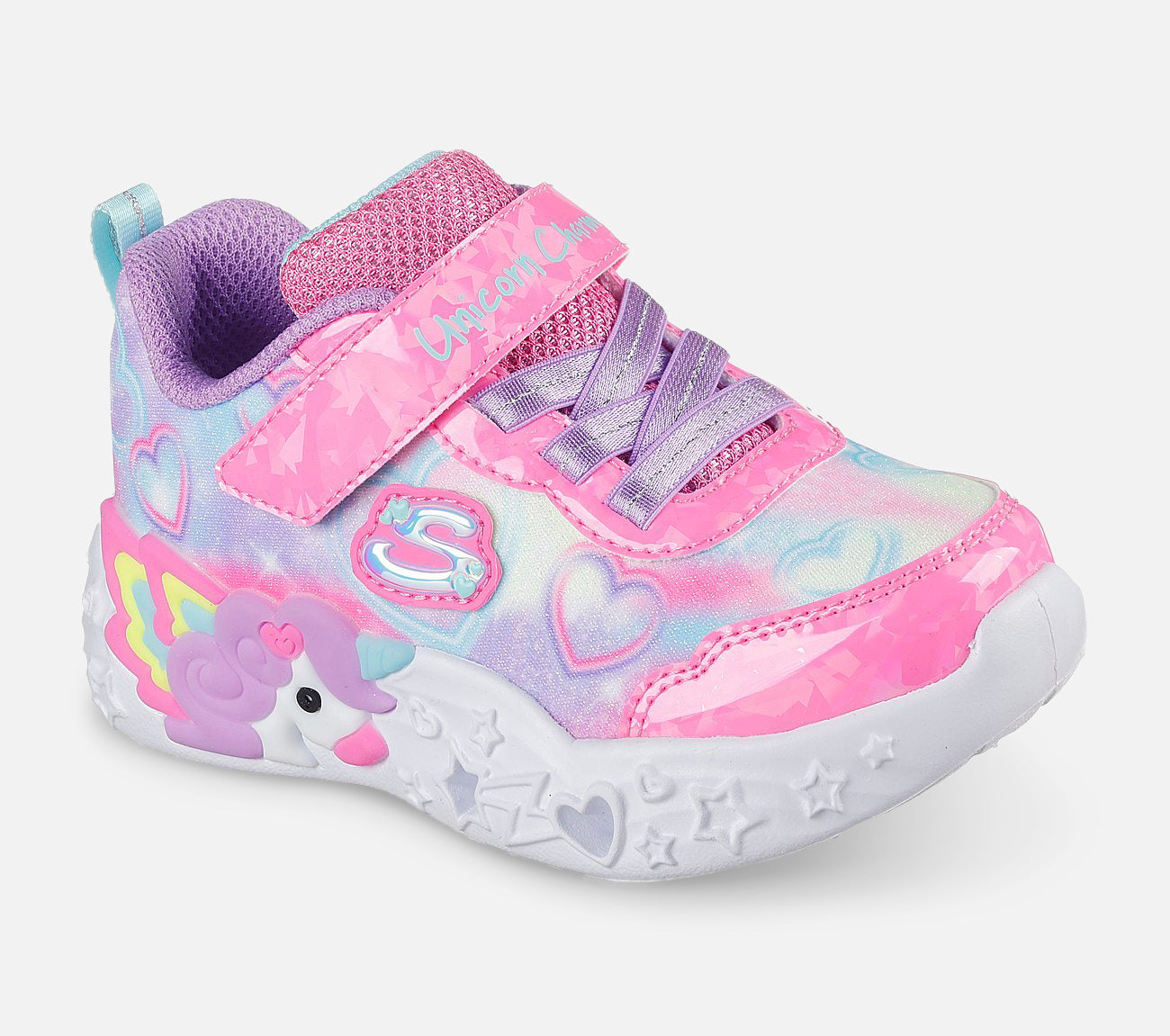 Unicorn Charmer - Lil Heart Sparkles Shoe Skechers.dk