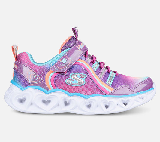 S Lights: Heart Lights - Rainbow Lux Shoe Skechers