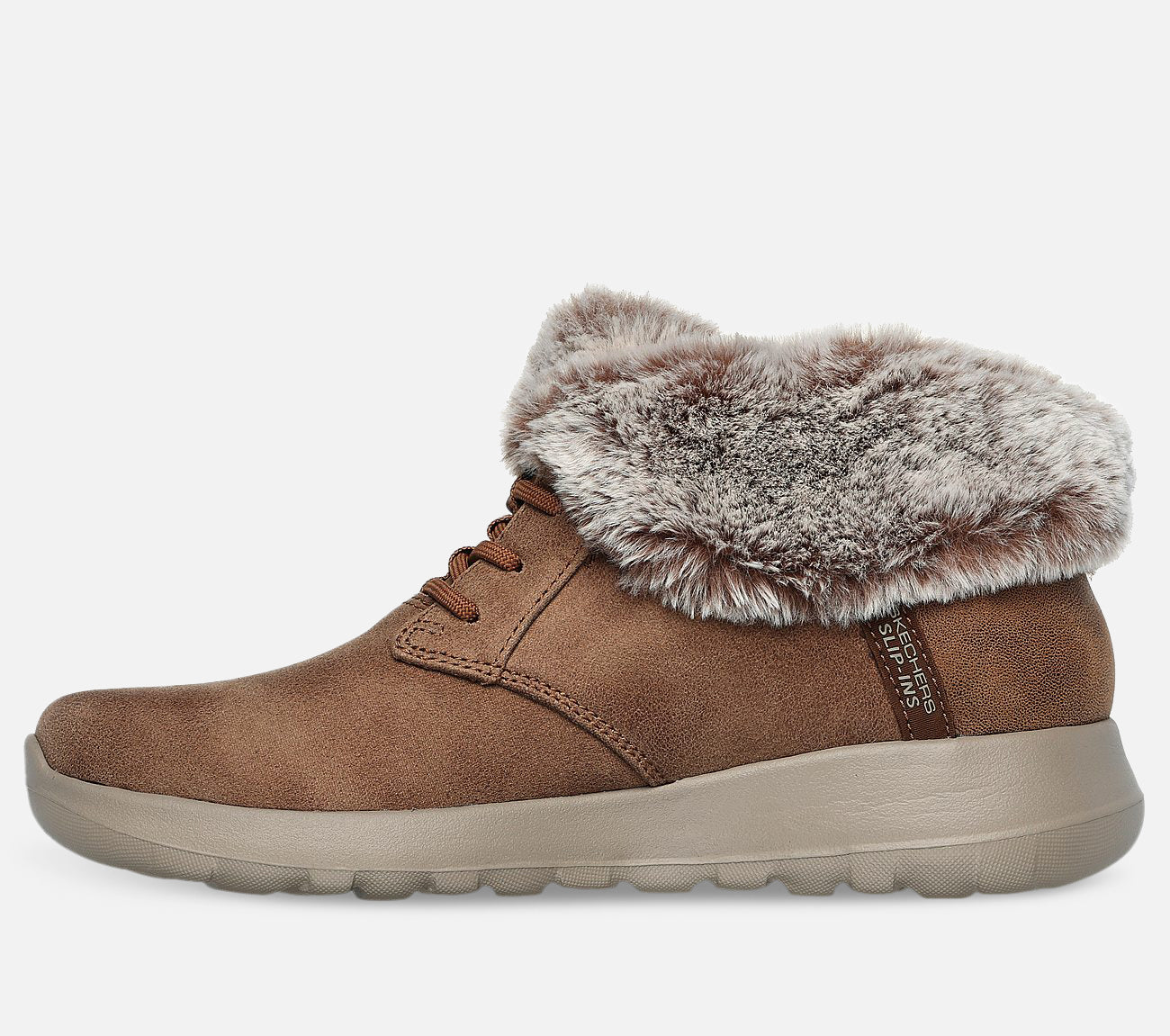 Wide Fit: Slip-ins: On-the-GO Joy - Cozy Charm Boot Skechers.dk
