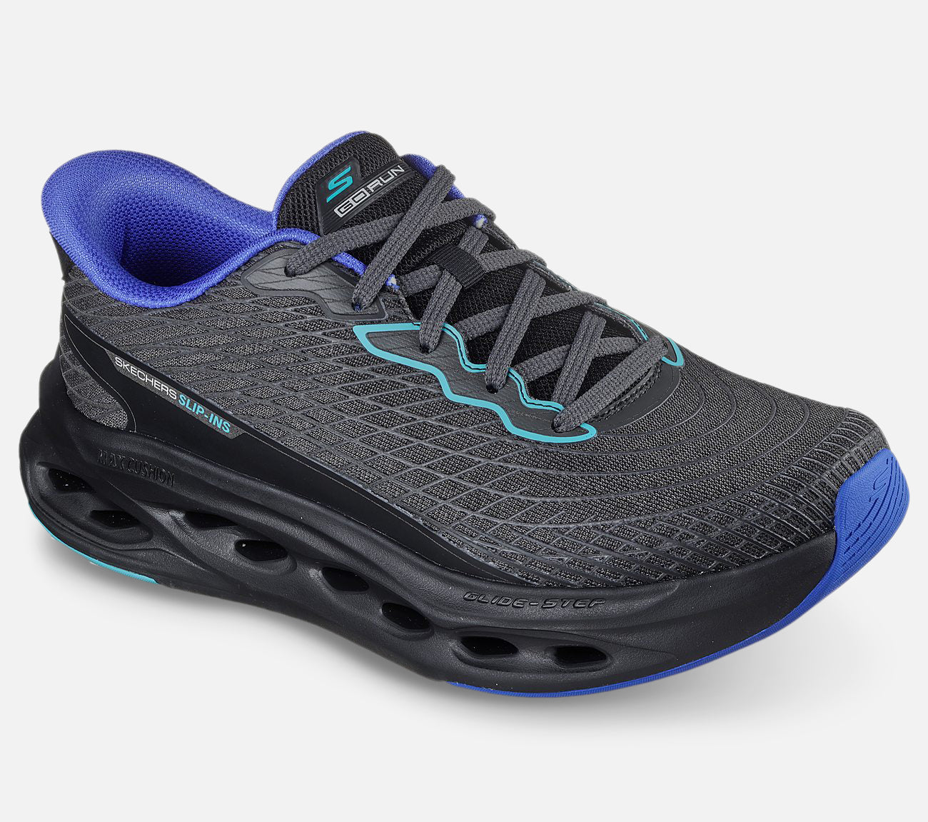 Slip-ins: Max Cushioning Glide-Step - Sapphire Shoe Skechers.dk