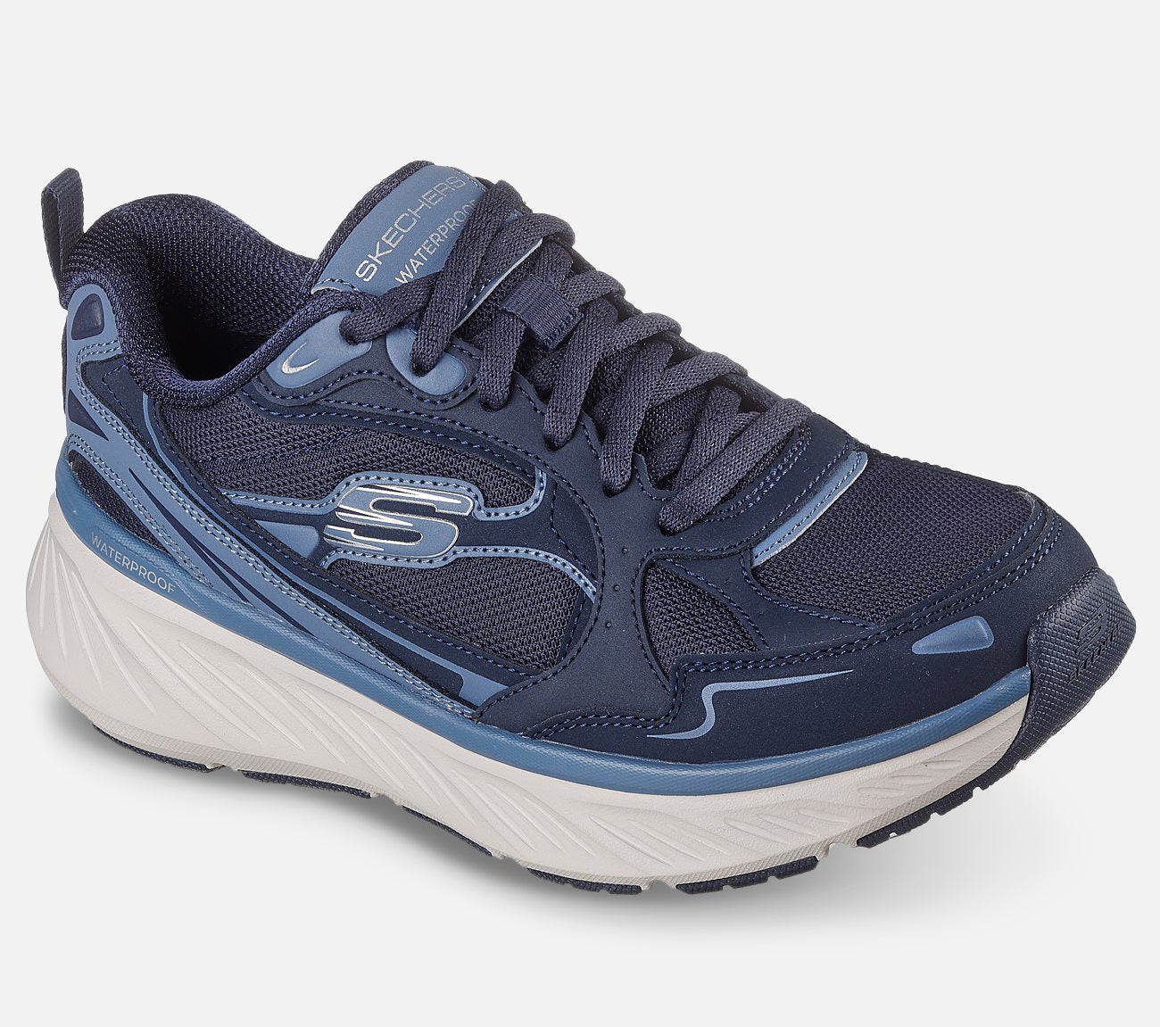 Relaxed Fit: Edgeride - Misty Skies - Waterproof Shoe Skechers.dk