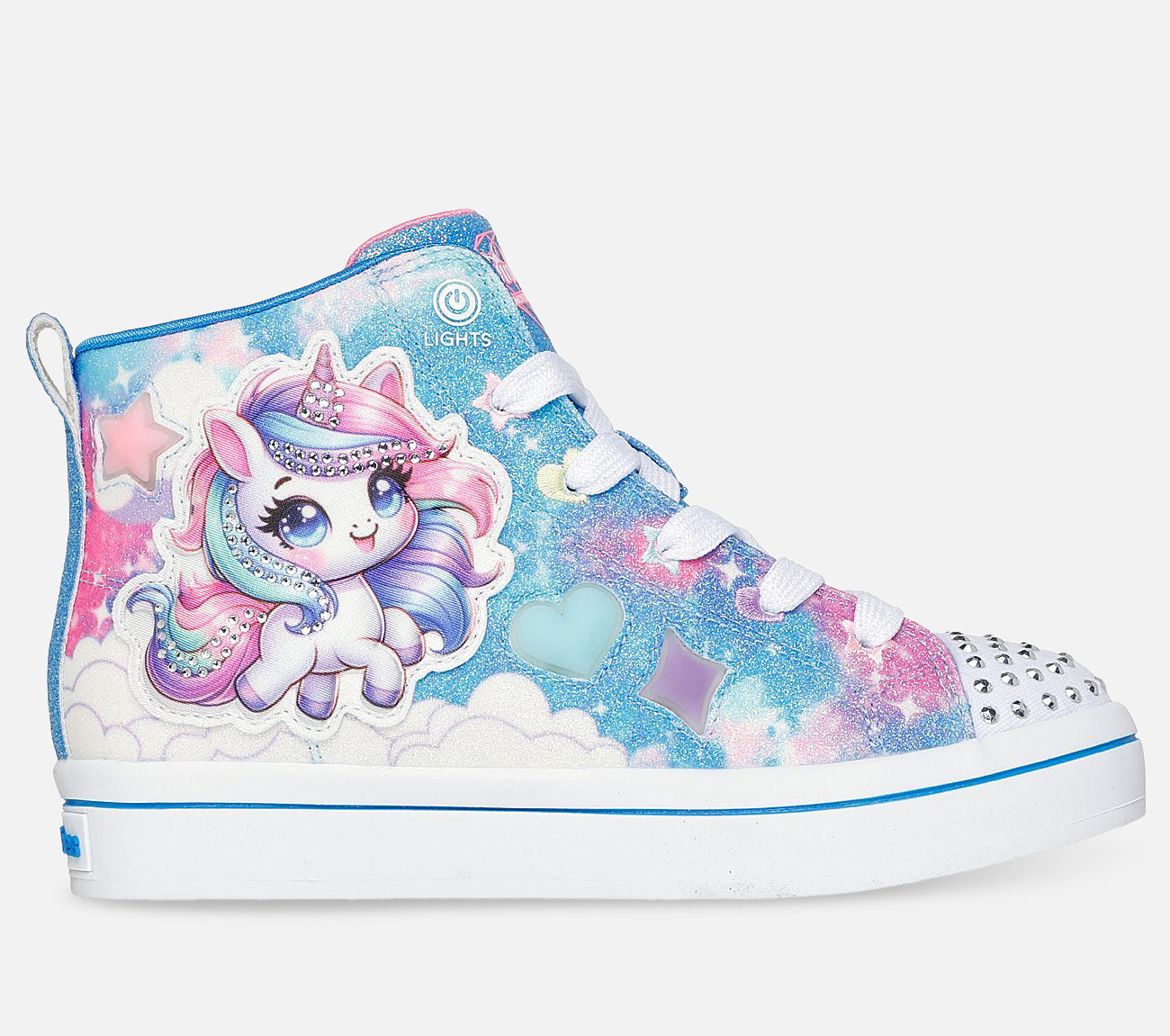 Twinkle Toes: Twi-Lites 2.0 - Unicorn Glam Shoe Skechers.dk