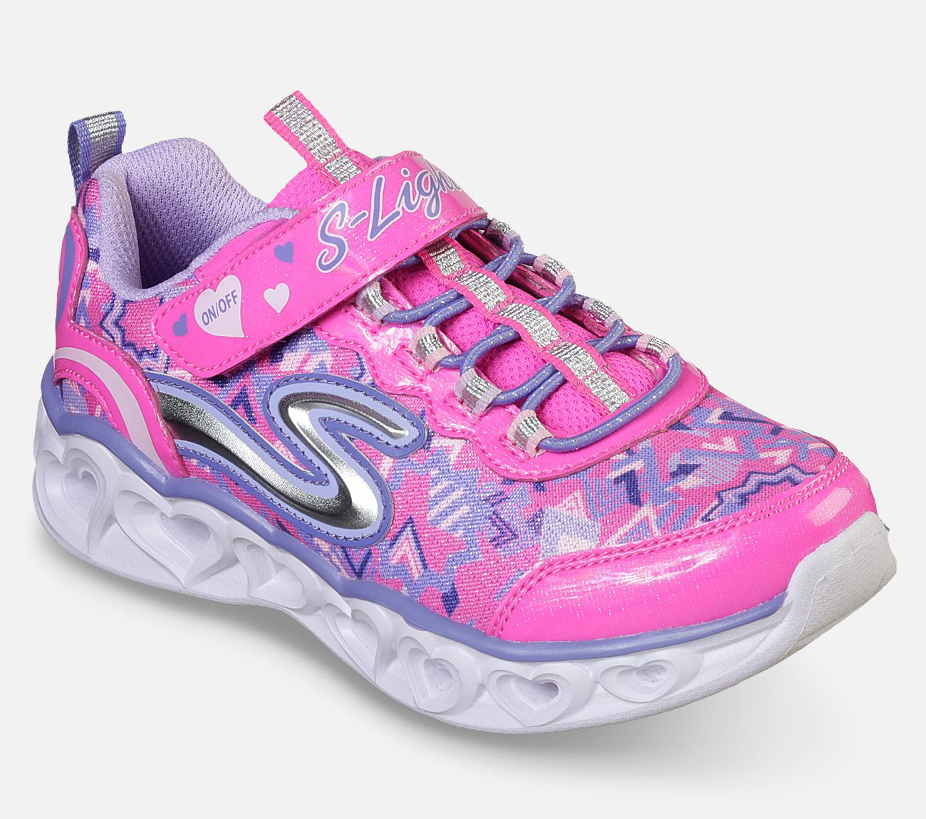 S-Lights: Heart Lights Shoe Skechers.dk
