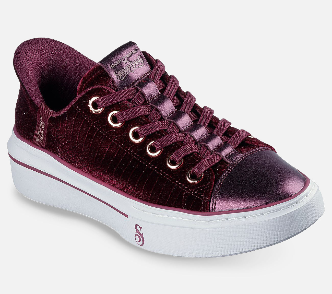 Snoop Dogg: Slip-ins: Snoop One - Velvet Snoop Shoe Skechers.dk