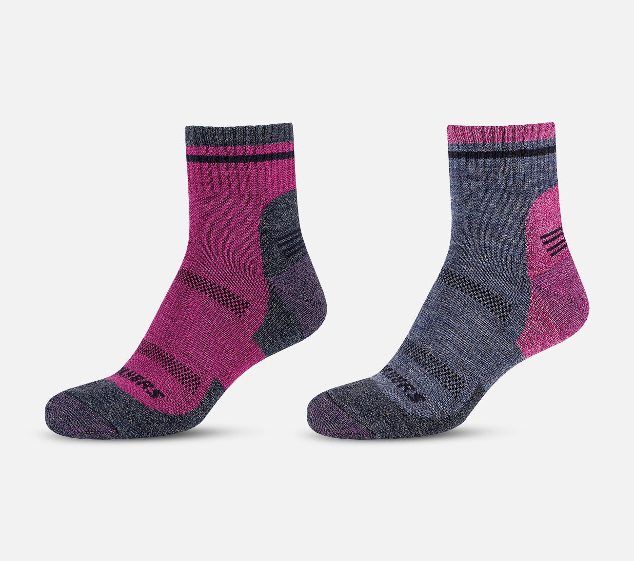 2 par korte Trail strømper Socks Wome Skechers