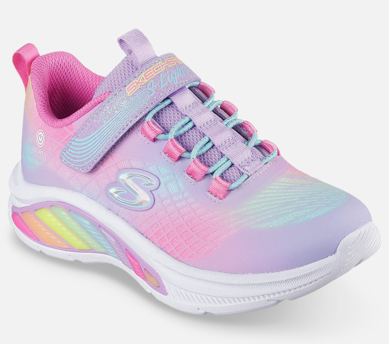 S-Lights: Rainbow Cruisers - Rainbow Reflectin Shoe Skechers.dk