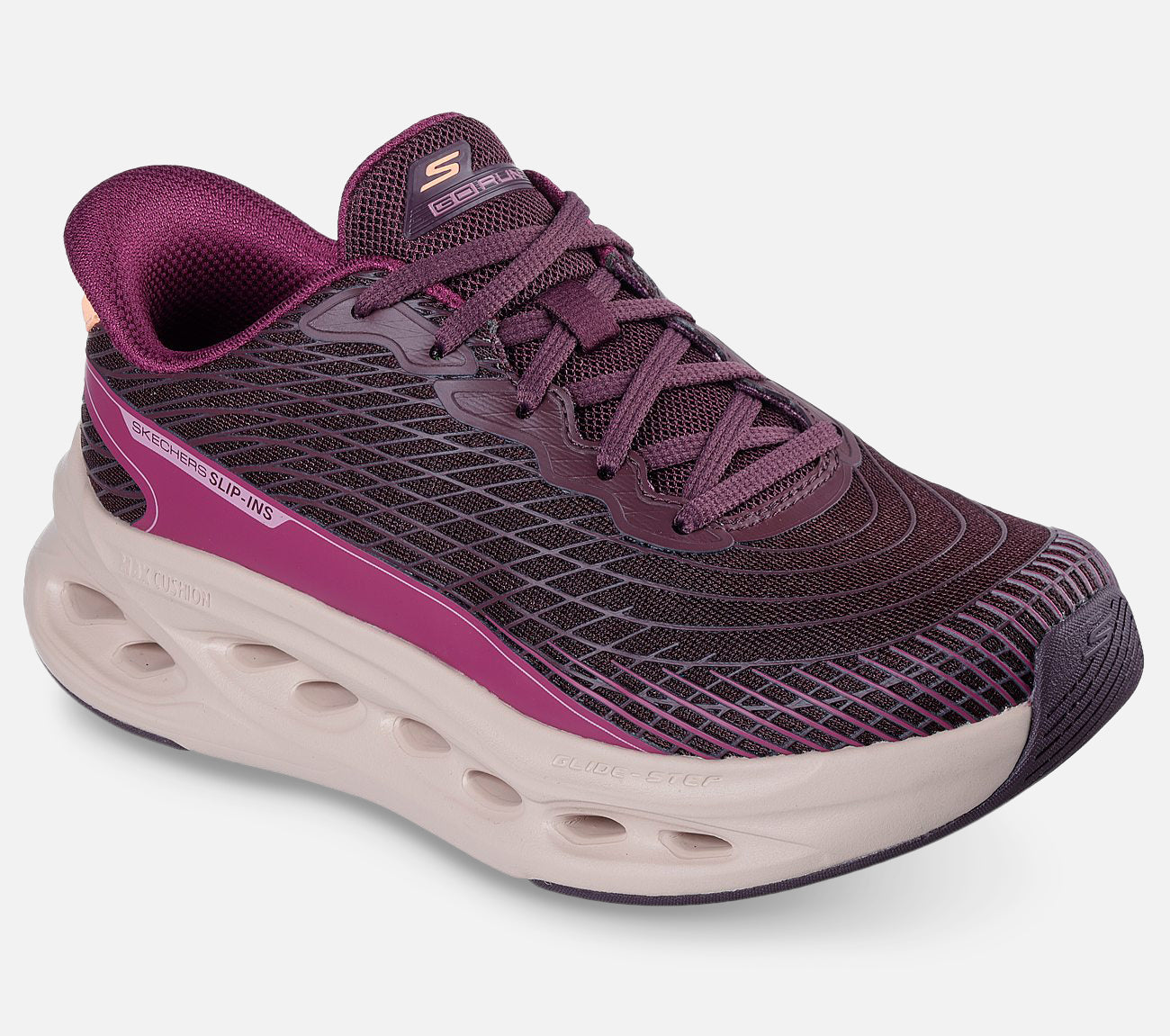 Slip-ins: Max Cushioning Glide-Step - Sapphire Shoe Skechers.dk