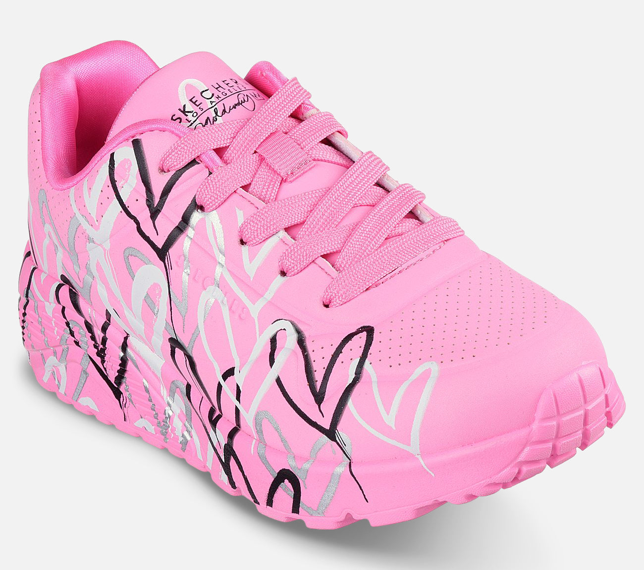 JGoldcrown: Uno Lite - Metallic Love Shoe Skechers.dk