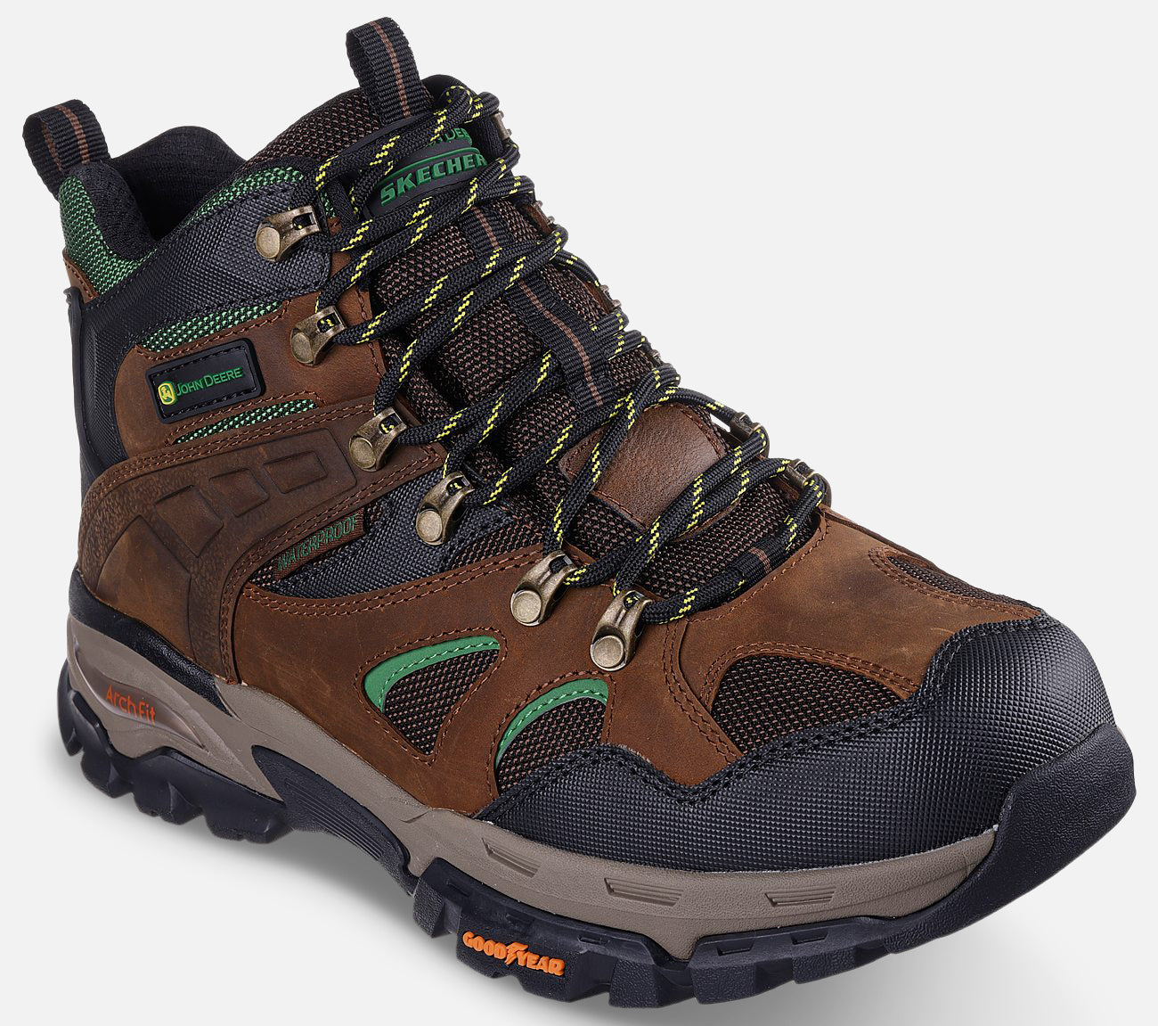 John Deere: Arch Fit Tarver - Waterproof Boot Skechers.dk