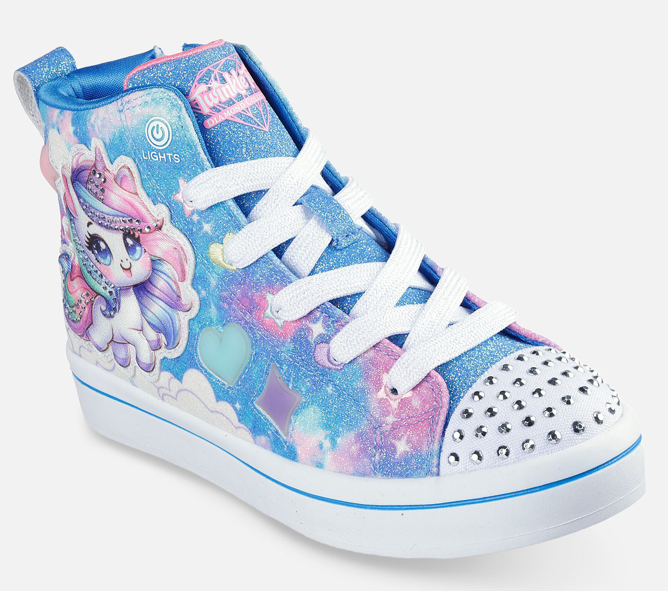 Twinkle Toes: Twi-Lites 2.0 - Unicorn Glam Shoe Skechers.dk