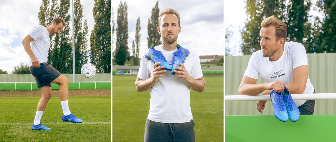 Skechers træder ind på fodboldbanen med Harry Kane