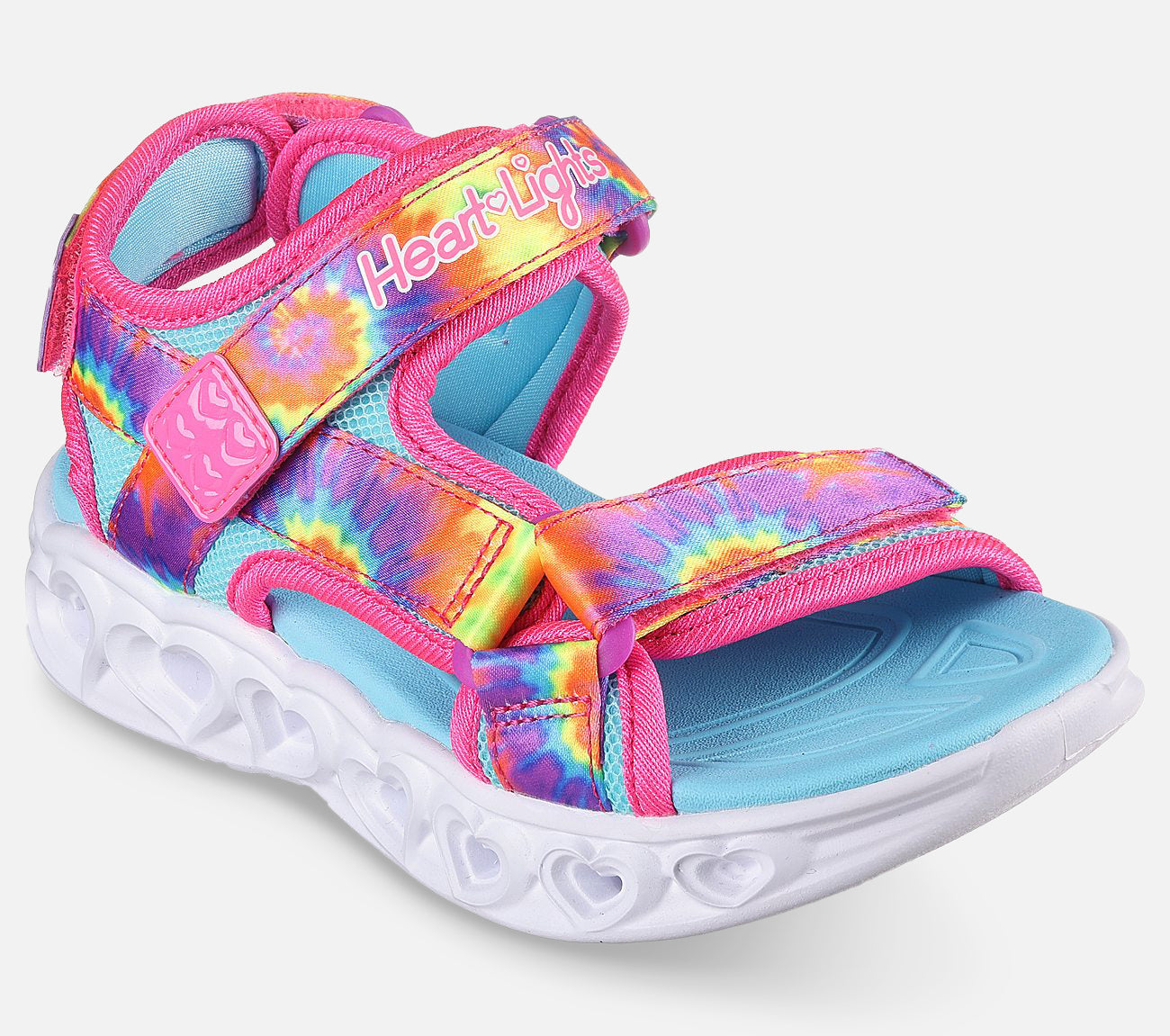 S Lights: Heart Lights - Color Groove Sandal Skechers.dk
