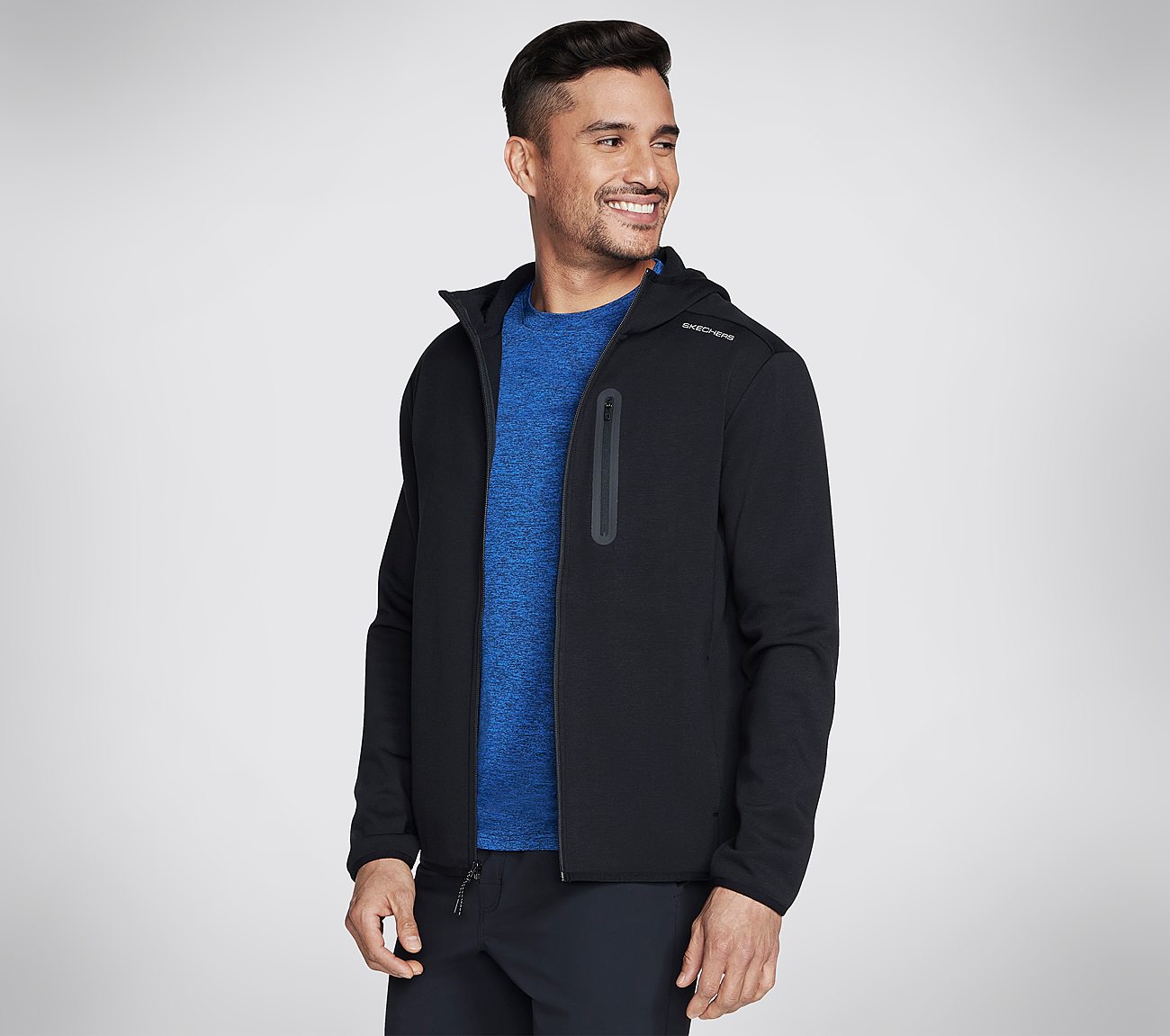 Skech Cloud Thermal Full Zip Hoodie Clothes Skechers.dk
