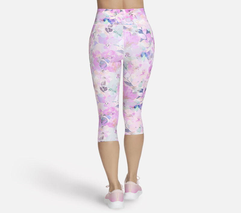 GO WALK Seascape Floral Capri Clothes Skechers.dk