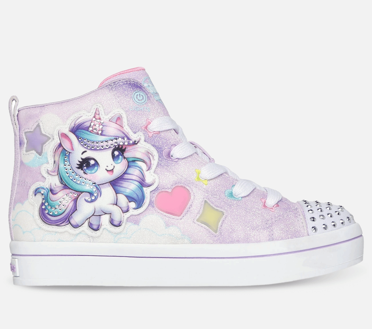 Twinkle Toes: Twi-Lites 2.0 - Unicorn Glam Shoe Skechers.dk