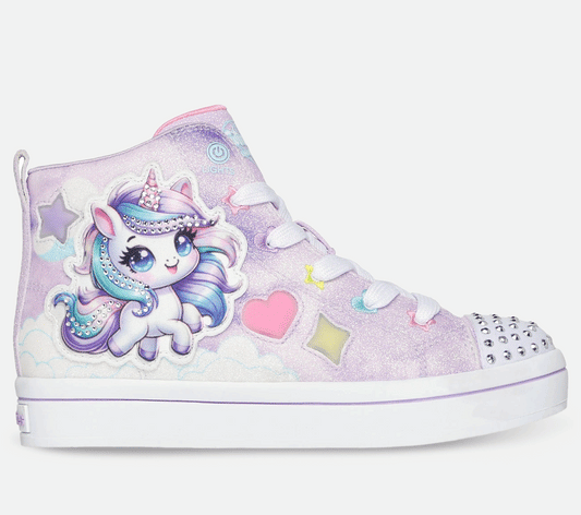 Twinkle Toes: Twi-Lites 2.0 - Unicorn Glam Shoe Skechers.dk