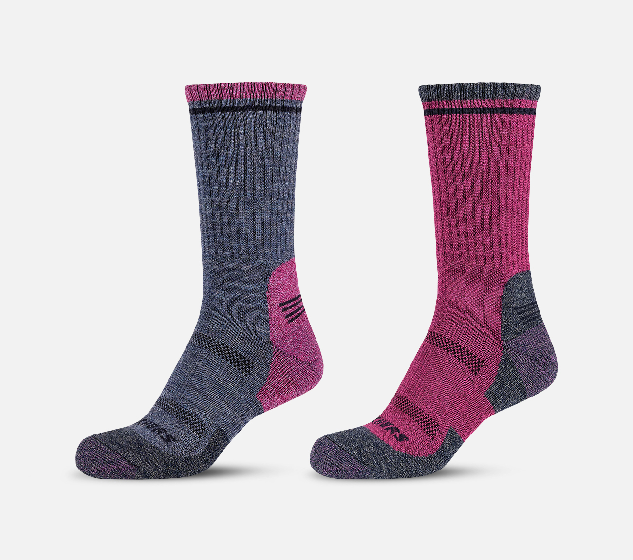 2 par lange Trail strømper Sock Skechers