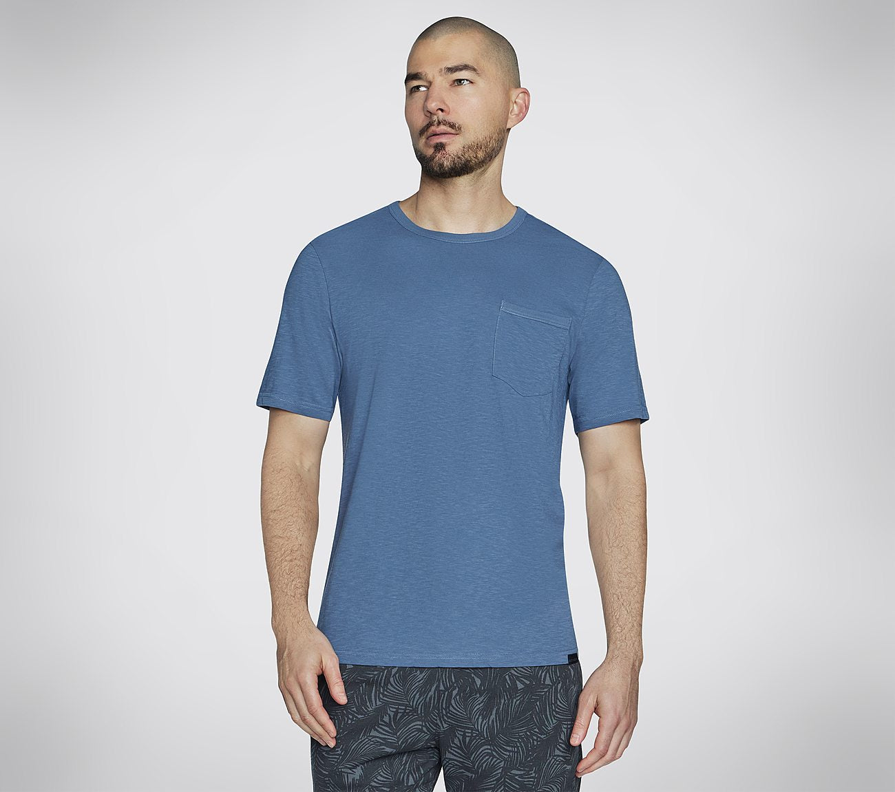 Skech-Breeze Slub Pocket Tee Clothes Skechers