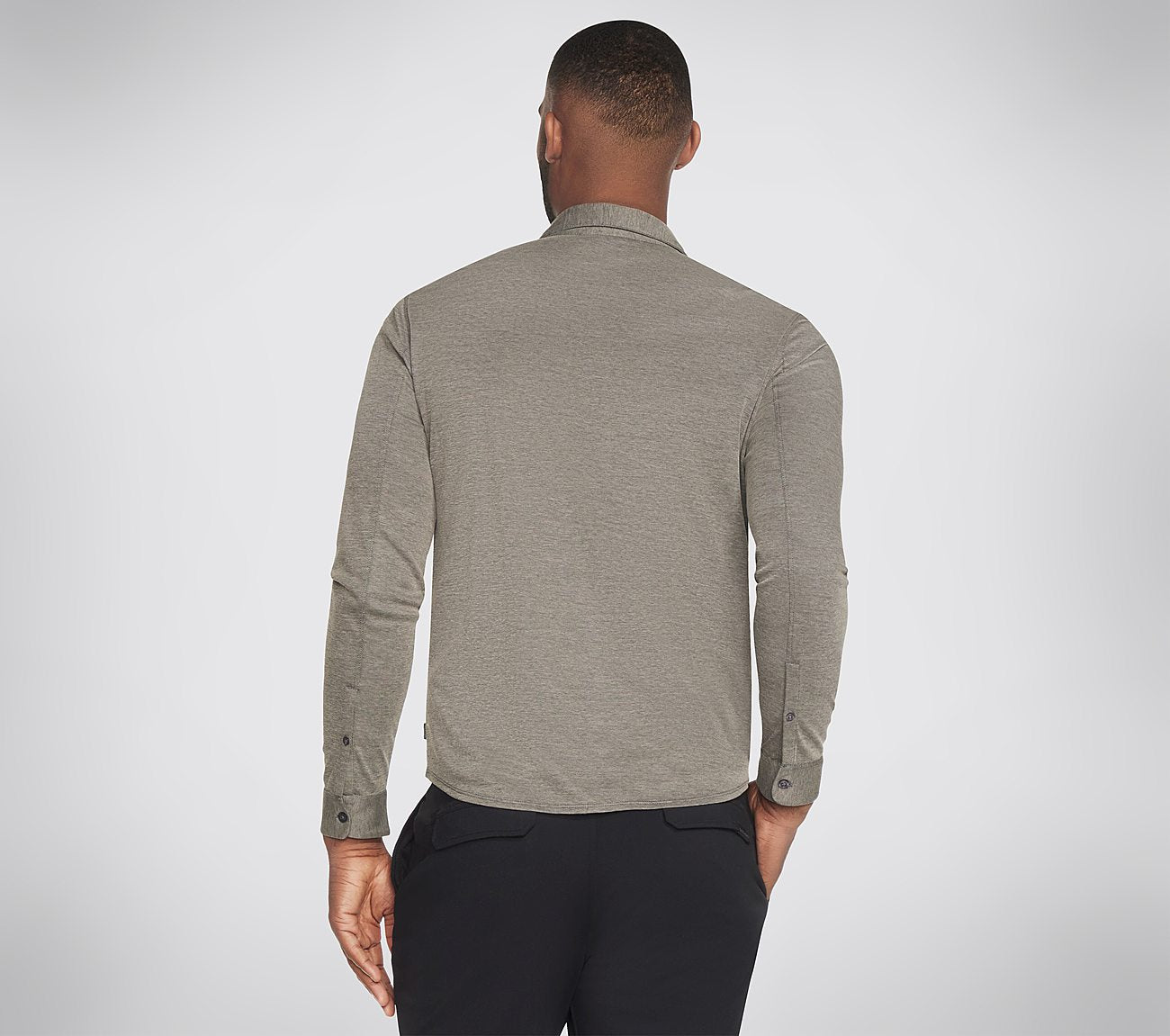 GO DRI Off Duty Button Down Shirt Clothes Skechers.dk