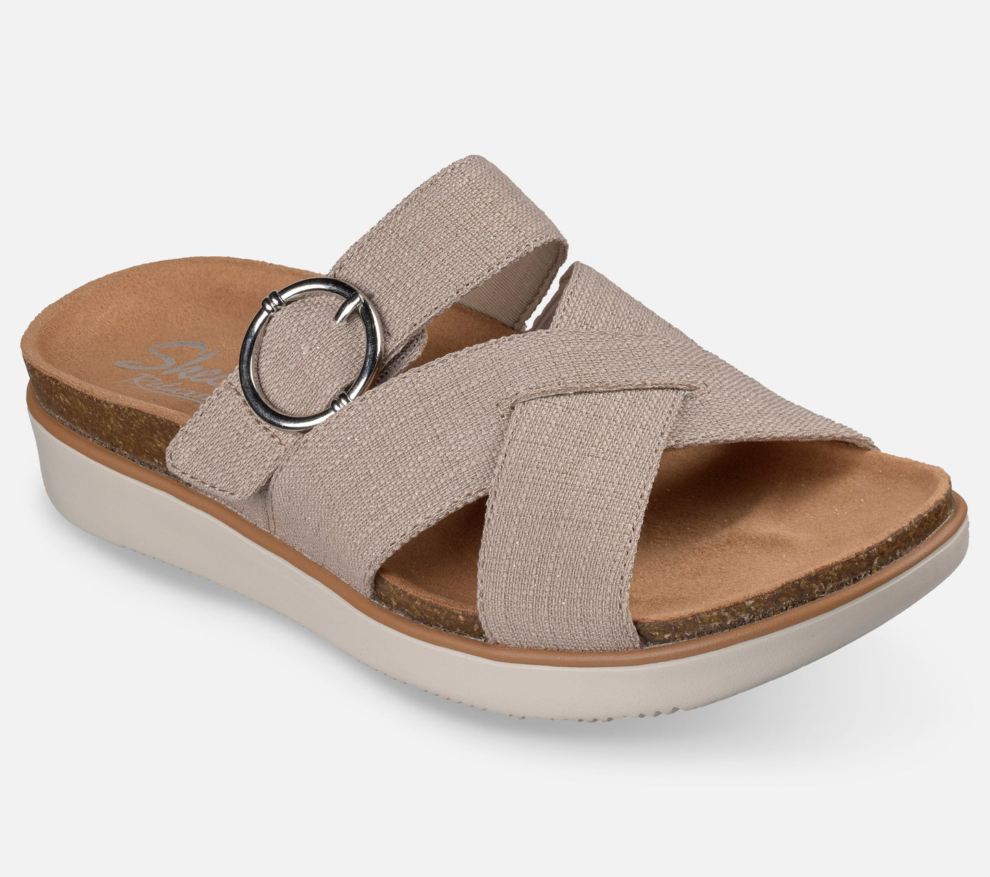Relaxed Fit: Lifted Comfort - Charming Sparkle Sandal Skechers.dk