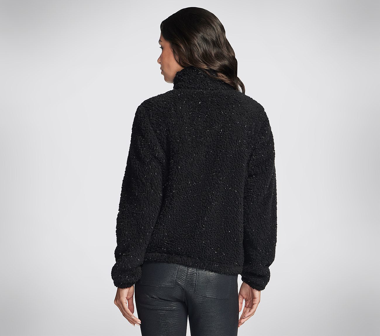 GO SNUGGLE Shine Sherpa Jacket Clothes Skechers.dk