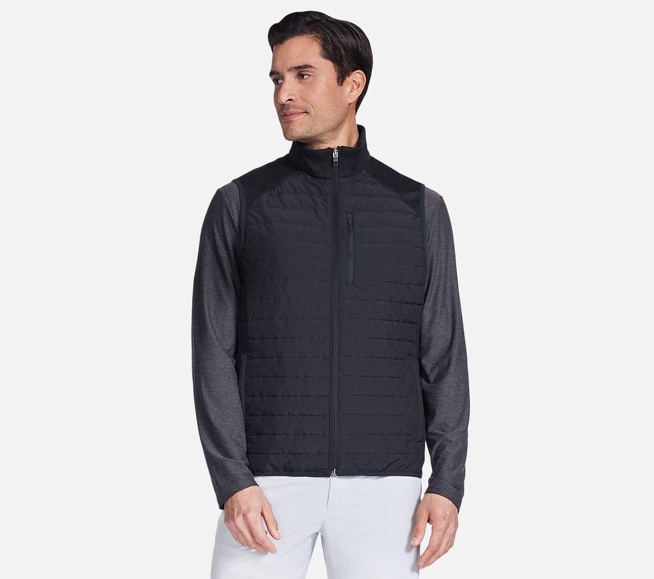 GO SHIELD Cozy Fit Hybrid Vest Clothes Skechers.dk