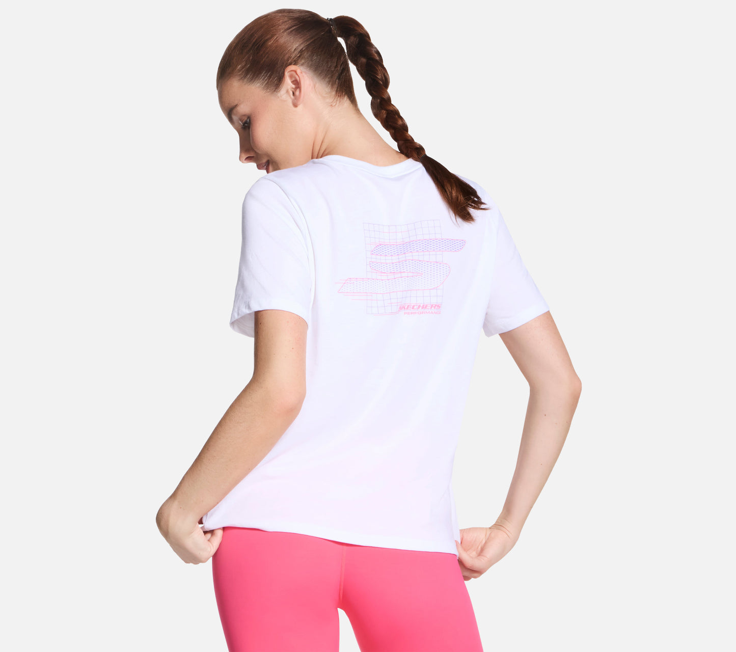 Pace Short Sleeve Tee Clothes Skechers.dk