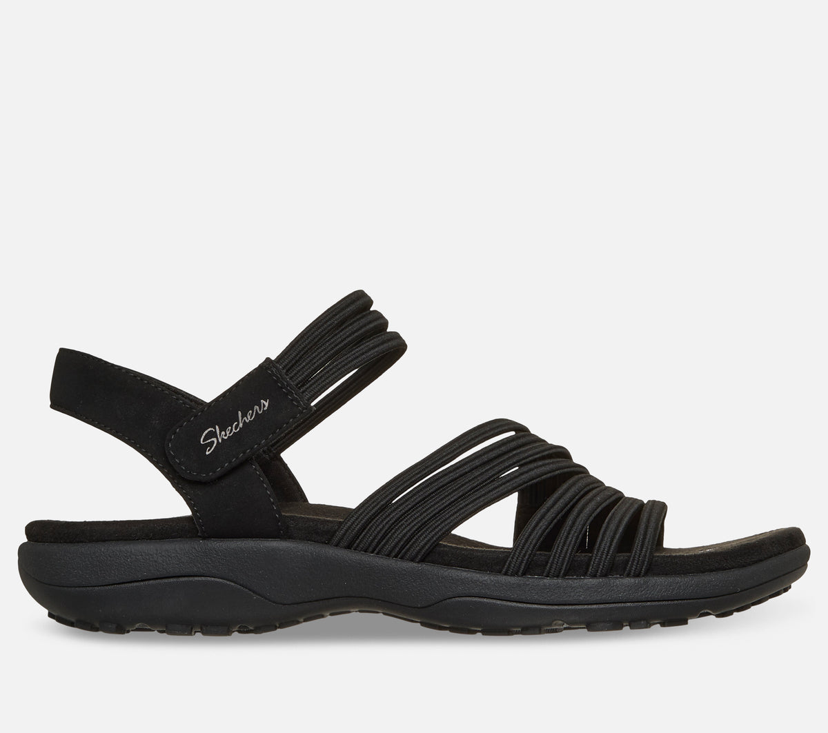 Wide Fit: Reggae Slim - Coffee Run Sandal Skechers.dk