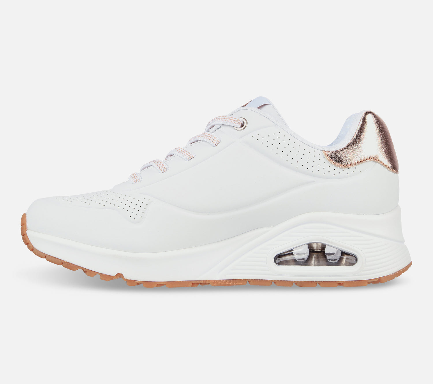 Wide Fit: Uno - Shimmer Away Shoe Skechers.dk