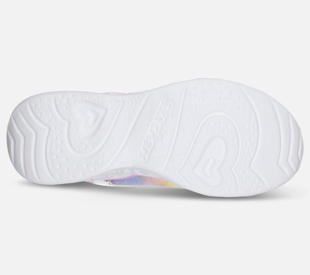 S Lights: Heart Lights - Rainbow Lux Shoe Skechers