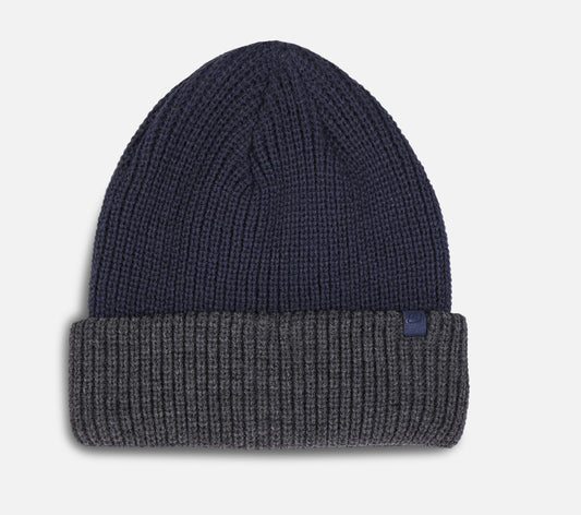 Two-Toned Rib Beanie Hat Skechers.dk