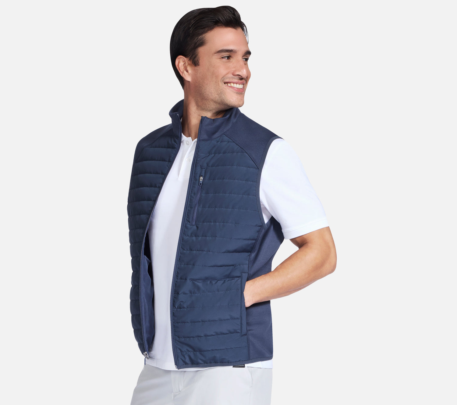 GO SHIELD Cozy Fit Hybrid Vest Clothes Skechers.dk