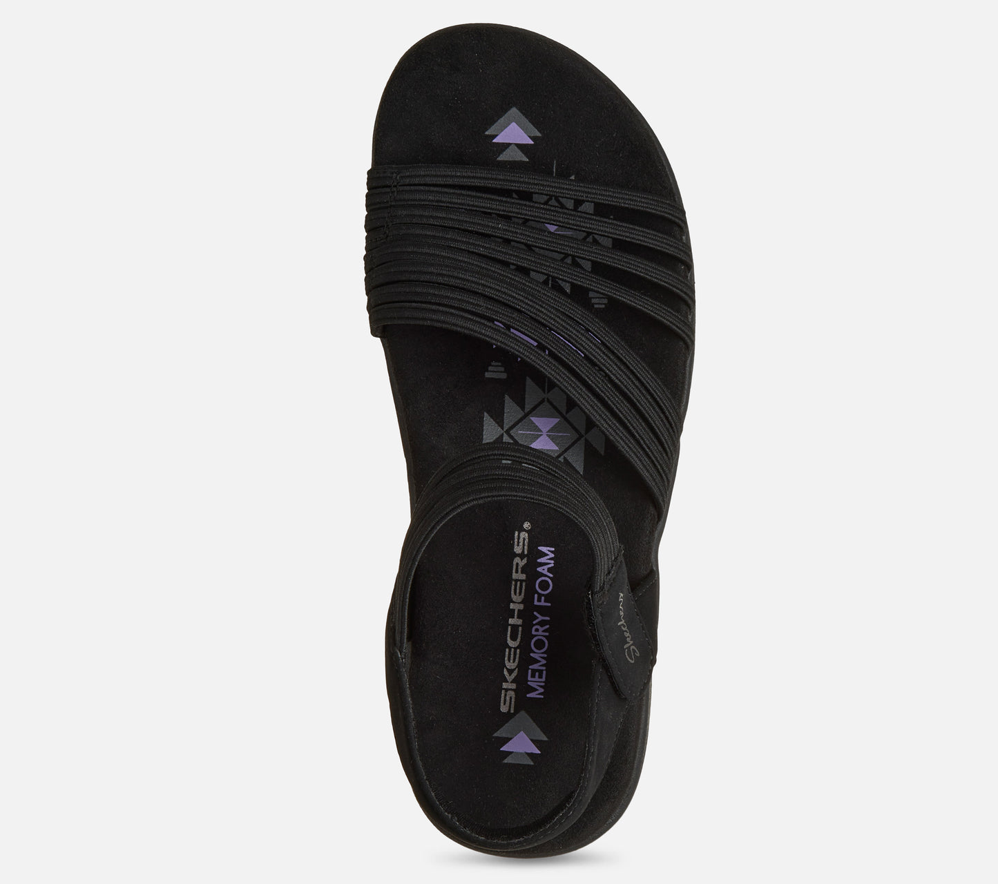 Wide Fit: Reggae Slim - Coffee Run Sandal Skechers.dk