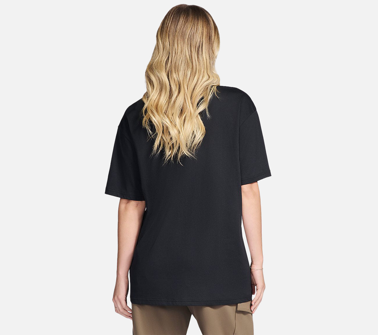 Gold Splatter Diamond Short Sleeve Tee Clothes Skechers.dk
