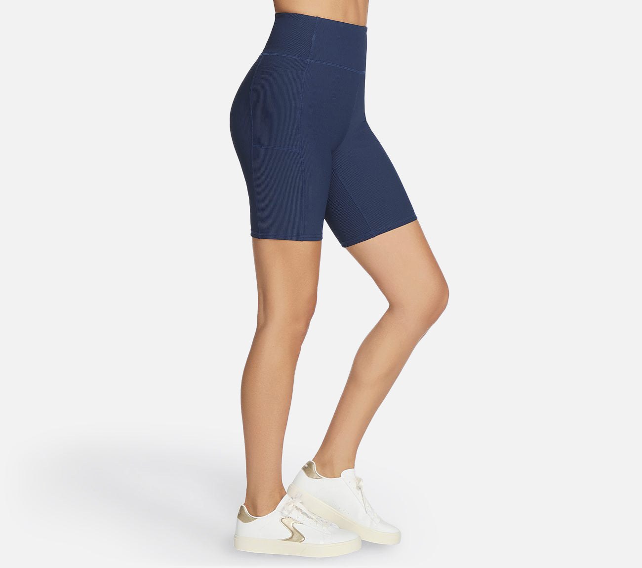 GO FLEX Rib High Waisted 8" Bike Short Clothes Skechers.dk