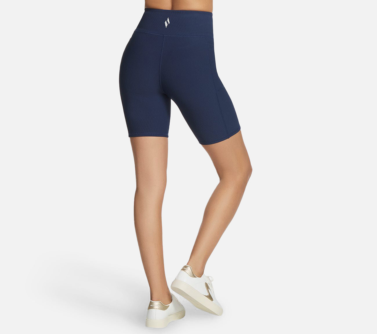 GO FLEX Rib High Waisted 8" Bike Short Clothes Skechers.dk