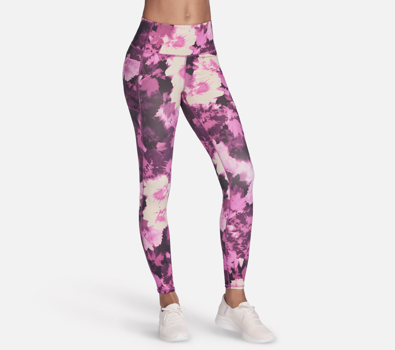 GO FLEX RIB Inbloom Full Length High-Waisted Legging Clothes Skechers.dk