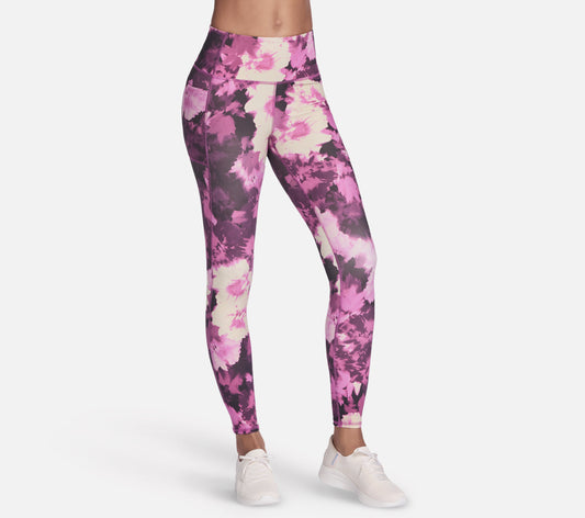 GO FLEX RIB Inbloom Full Length High-Waisted Legging Clothes Skechers.dk