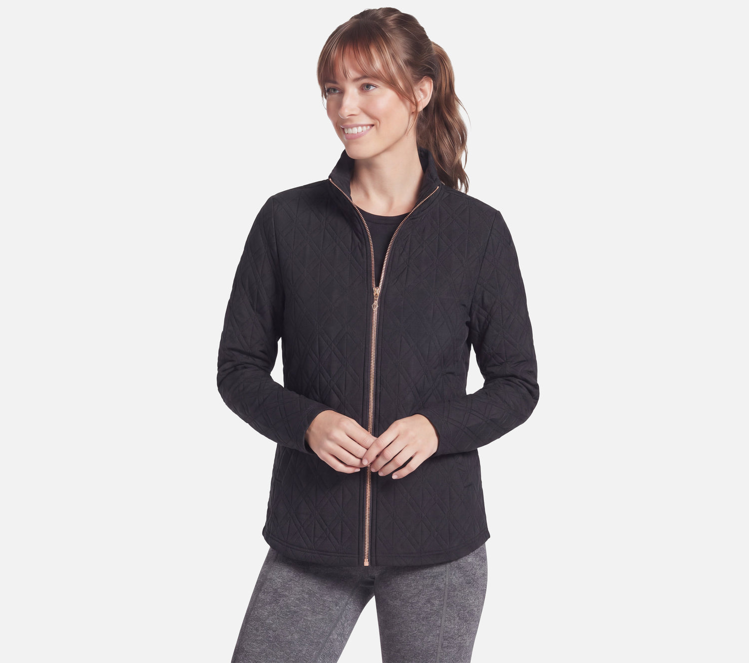 Cozy Fit Diamond - Ottoman Jacket Clothes Skechers.dk