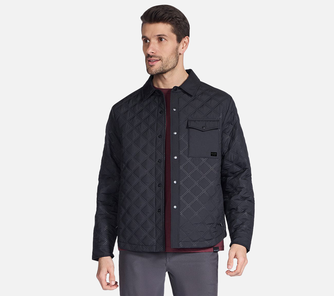 GO SHIELD Altitude Bonded Jacket Clothes Skechers.dk