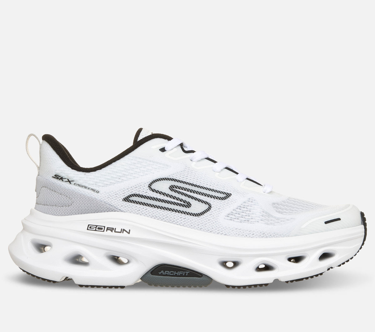 Max Cushioning Glide-Step Arch Fit - Premium Pace Shoe Skechers.dk