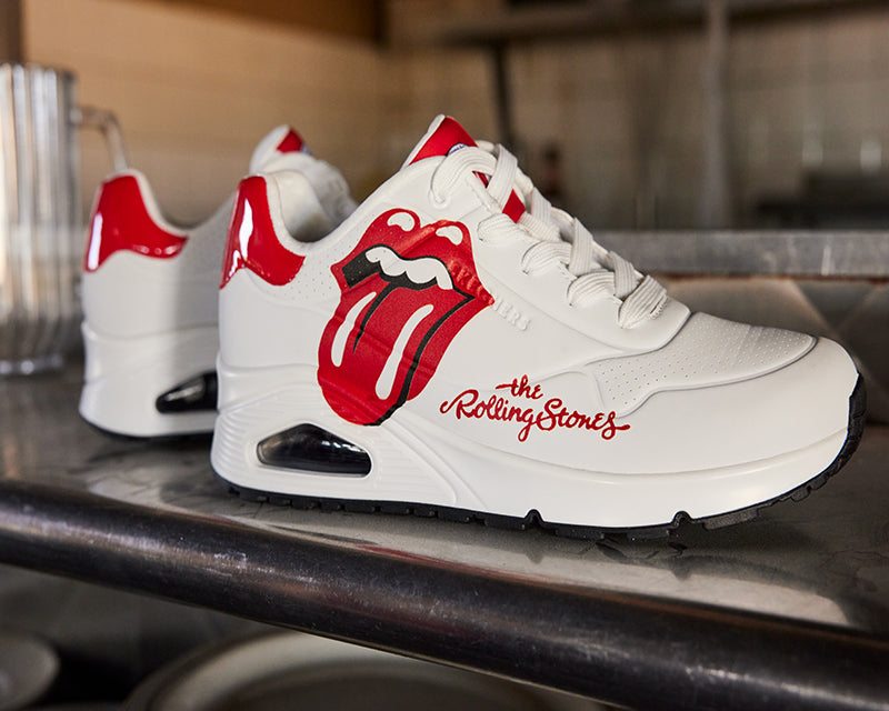 Skechers Uno sneakers i samarbejde med The Rolling Stones