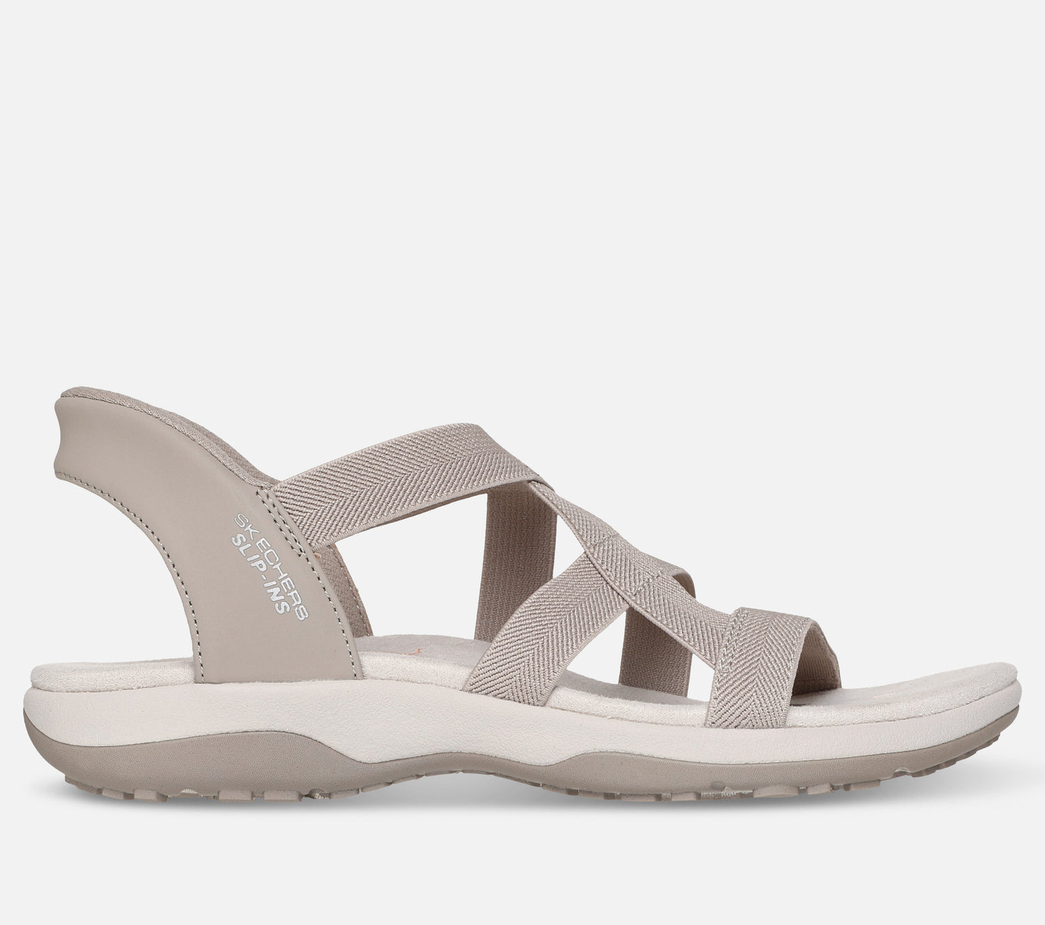 Wide Fit: Slip-ins: Reggae Slim - Stretch Flex Sandal Skechers.dk